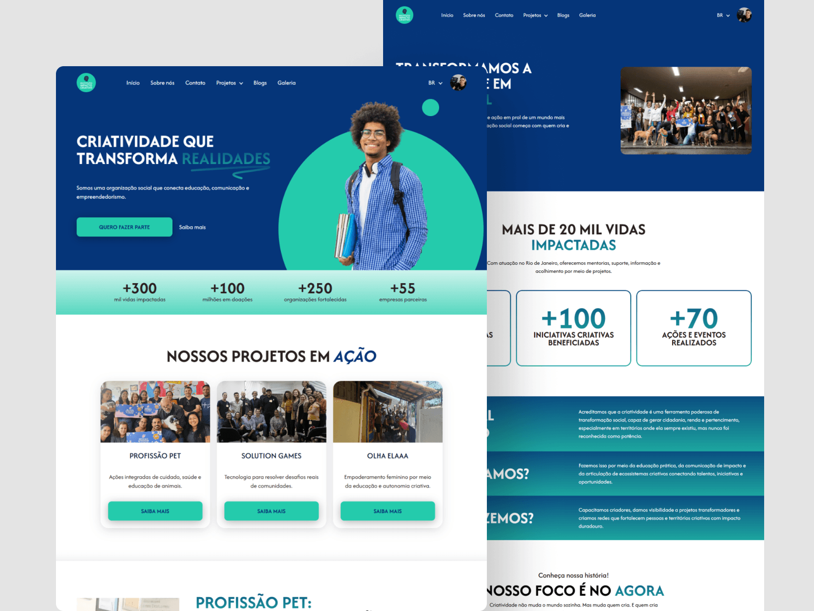 Imagem ilustrativa do projeto Instituto Impacto Criativo